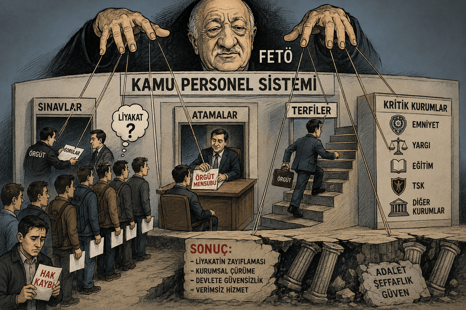FETÖ Siyonistlerin taktiğini uyguluyor