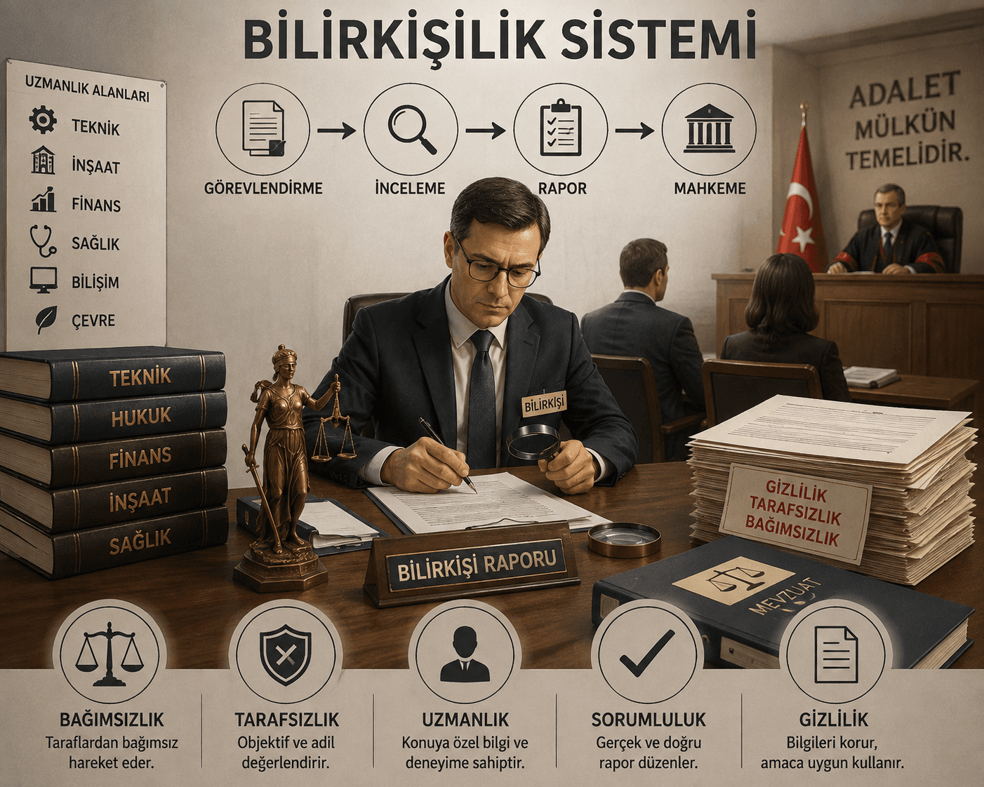 Mahkemelerdeki bilirkişilik sistemi ıslah edilmezse acılar ve gözyaşları dinmez